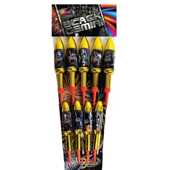 Black Gemini firework